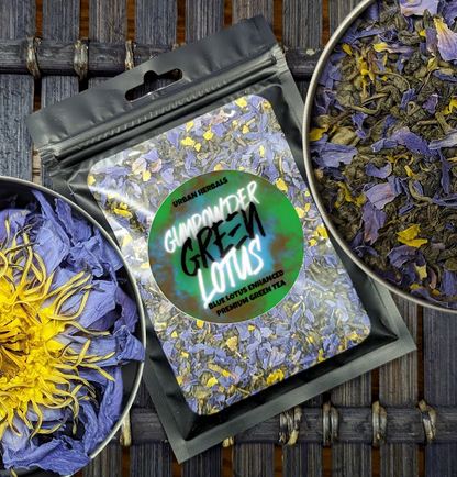 Premium Fruit + Black And Green Tea Blends With Blue Lotus Flower Petals - 10 Flavors To Choose From